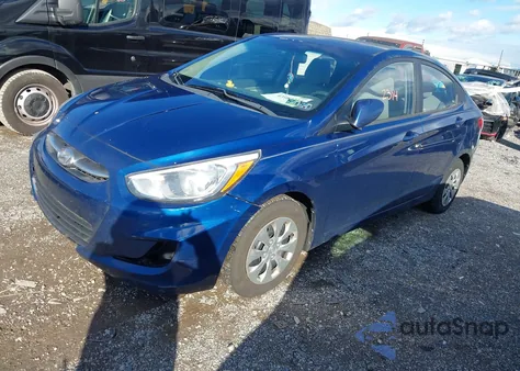 2015 Hyundai Accent Gls из США, поврежденный, VIN KMHCT4AE6FU881886